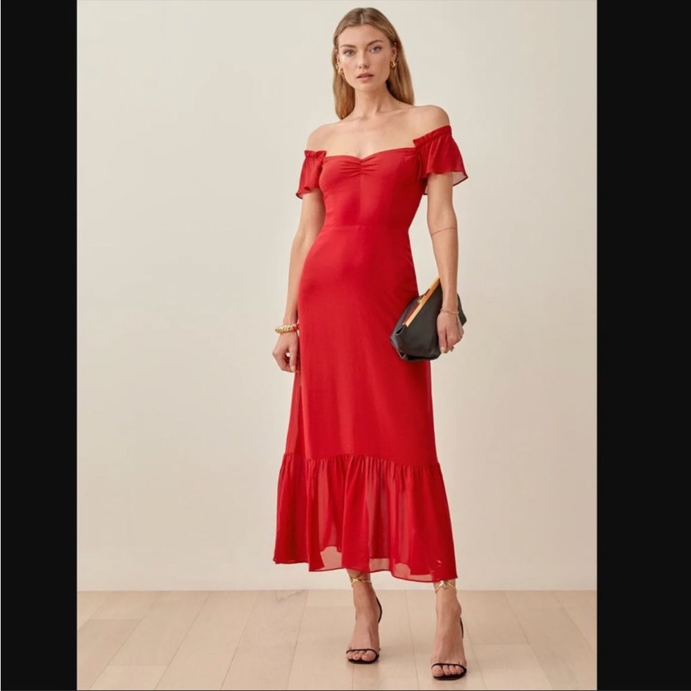 Reformation Butterfly Dress